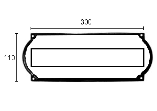 Entrada para correio - LAT�O